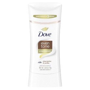 Dove Beauty Even Tone 48-Hour Antiperspirant & Deodorant Stick - Shea Butter & Vanilla - 2.6oz - 1 of 4
