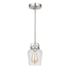 Craftmade Lighting Trystan 1 - Light Pendant in  Brushed Polished Nickel - 1 of 2