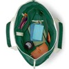 Lands' End Zip Top Long Handle Canvas Tote Bag - 2 of 4