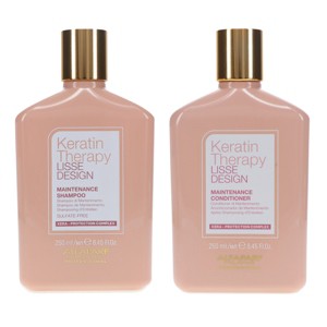 Alfaparf Milano Keratin Therapy Lisse Design Maintenance Shampoo 8.45 oz & Keratin Therapy Lisse Design Maintenance Conditioner 8.45 oz Combo Pack - 1 of 4