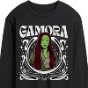 Men's - Marvel - Guardians of the Galaxy Gamora Art Nouveau Long Sleeve Graphic T-Shirt - 2 of 4