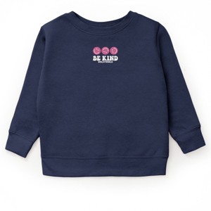 The Juniper Shop SmileyWorld Embroidered Be Kind Turning Smiles Youth Sweatshirt - 1 of 3
