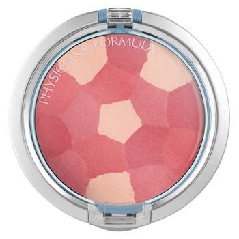 PhysiciansFormula Powder Palette Blush Blushing Rose - 0.17oz: Silky-Smooth, Shimmer Finish, Contouring Cheek Color