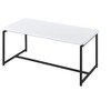 NicBex Modern Rectangle Coffee Table Set of 3 with Beveled Edges and Metal Frame for Living Room - 3 of 4