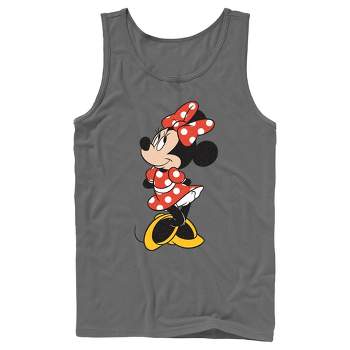 Men's Mickey & Friends Smiling Minnie Mouse Portrait Tank Top