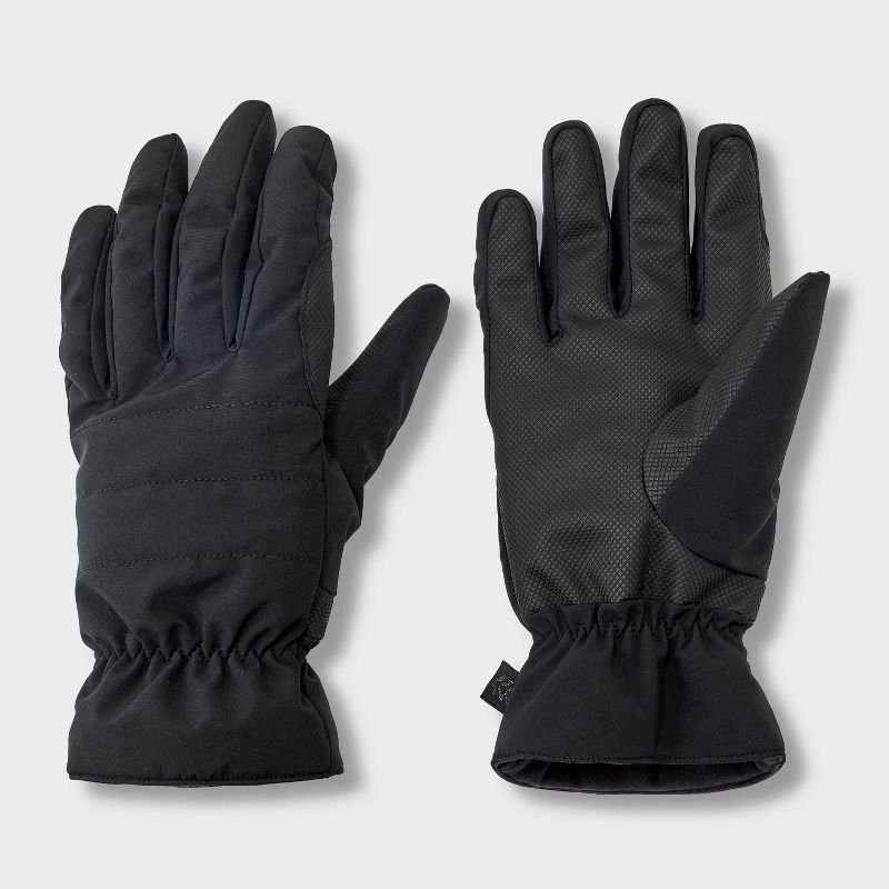 Men&#39;s Quilted Softshell Gloves - All In Motion&#8482; Black, 1 of 5