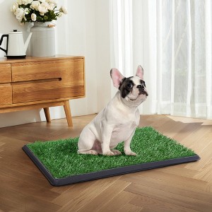 Sandinrayli Dog Grass Pad Pee Turf Potty Training, 30 x 20in - 1 of 4