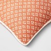 Lumbar Block Print Throw Pillow Blue - Threshold™ - 4 of 4