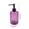 Unique Bargains Elegant Soap Pump Dispenser for Bathroom 11.15oz 1 Pc - 4 of 4