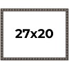 PosterPalooza | Deco Black Picture Frame - UV Acrylic, Backing Board, Hanging Hardware Included - 2 of 4