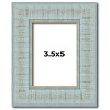 PosterPalooza | Photo Size Refined Blue Picture Frame - UV Acrylic, Foam Board Backing, Hanging Hardware - 2 of 4