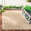 Courtyard Clayton CY6306 UV & Stain Resistant Non-Shedding Power Loomed Indoor/Outdoor Rugs - Safavieh - 2 of 4
