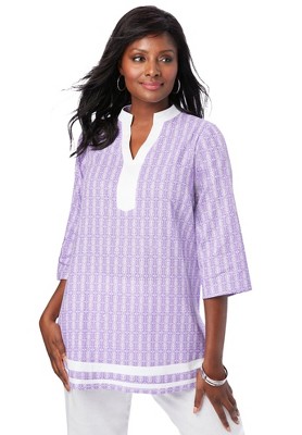 linen blouse target