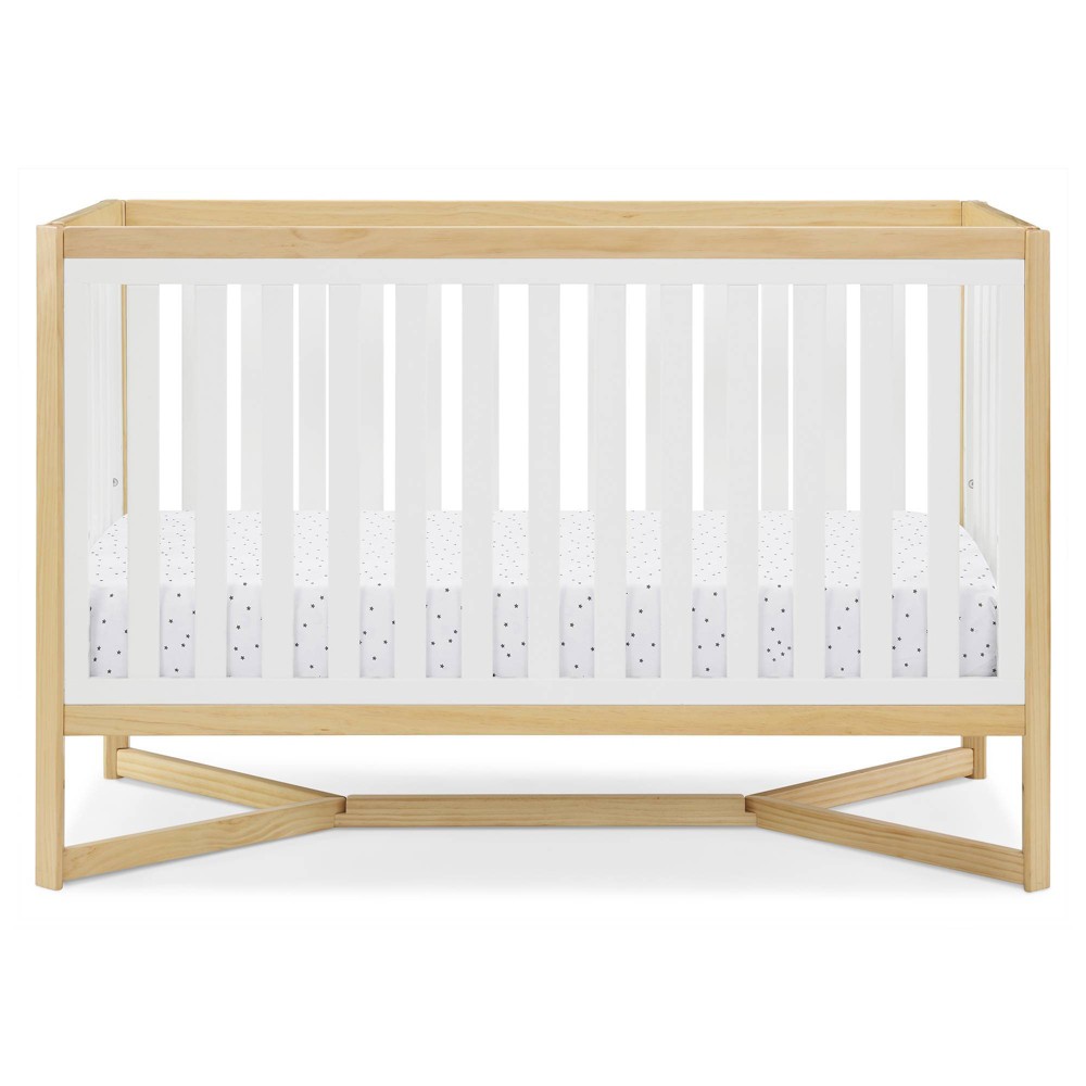 Delta Children Tribeca 4-in-1 Baby Convertible Crib - Bianca White/Natural -  89979429