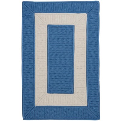 Colonial Mills Rope Walk - Blue Ice sample swatch Rug
