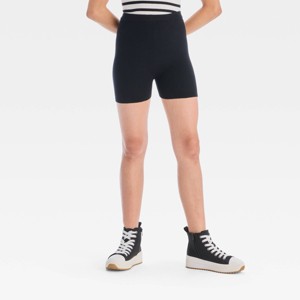 Girls' Ribbed Sweater-Knit Shorts - art class™ - 1 of 3
