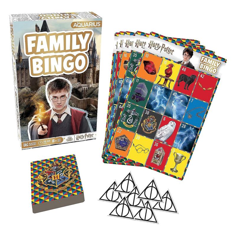 Aquarius Puzzles Harry Potter Family Bingo Game, 1 of 4