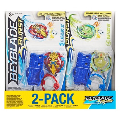 Beyblade Burst 2pk Value Starter Pack Quetziko Q2 and Xcalius X2