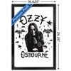 Trends International Ozzy Osbourne - Raven, Bat and Crosses Framed Wall Poster Prints - 3 of 4