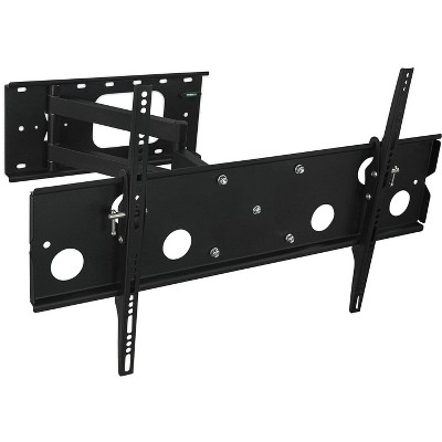 Black Metal Full Motion Desk Monitor Mount Arm