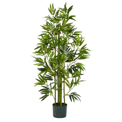 48 Artificial Bamboo Tree In Planter - Nearly Natural : Target