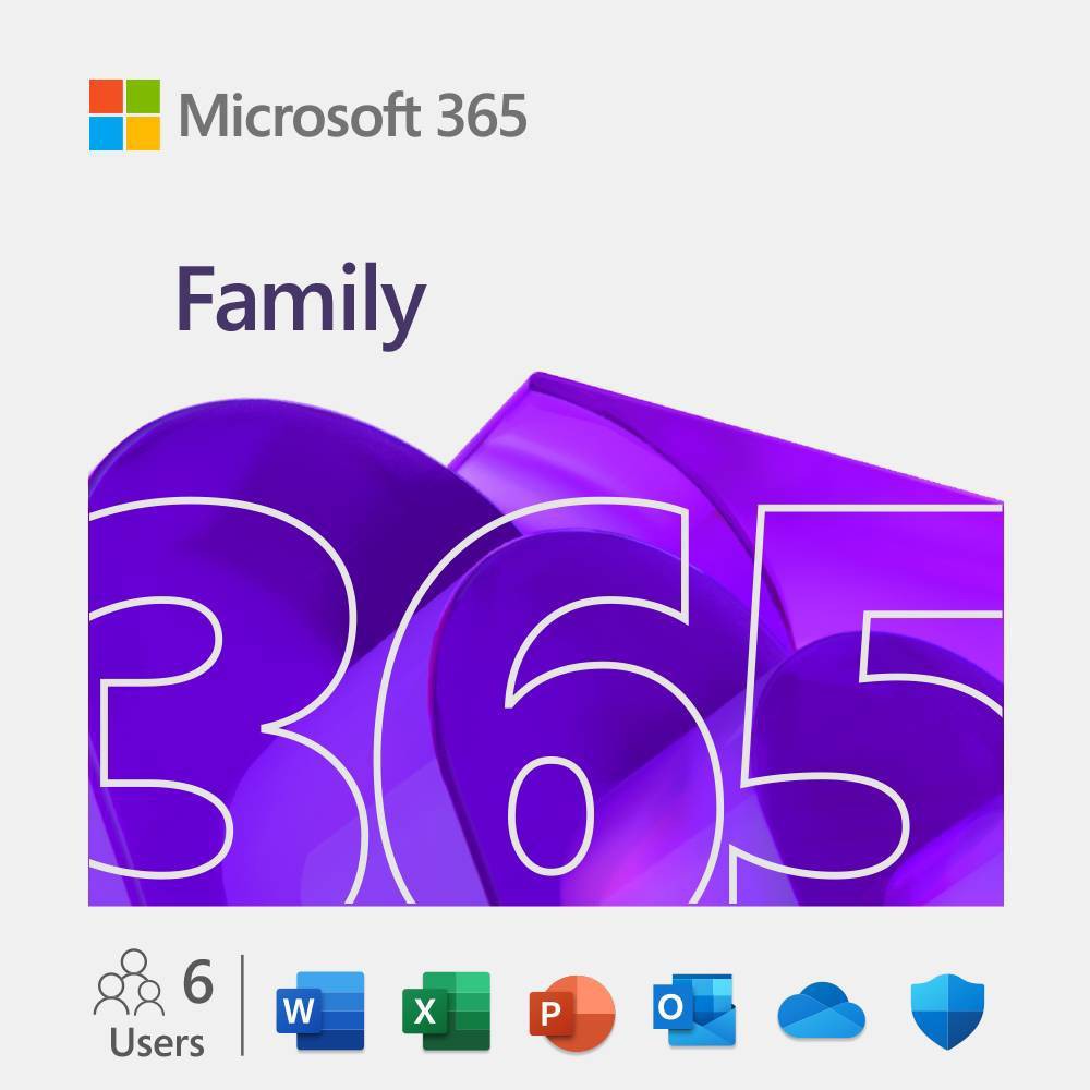 Photos - Software Microsoft 365 Family 12-Month Subscription Premium Office Apps now with Copilot  (Digital)