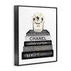 Stupell Industries Monochrome Fashion Designer Bookstack, 24" x 30" - 3 of 4