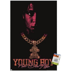 Trends International NBA Youngboy - Holy Unframed Wall Poster Prints - 1 of 4