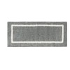 MAYEERTY 24"x60" Microfiber Gray Bath Rug Bathroom for Bathroom 1pcs - 2 of 4