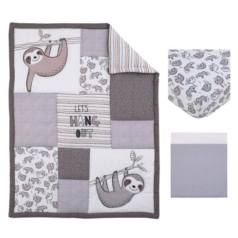 Sloth crib best sale bedding set