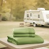 Nestl RV Queen Sheets, Super Soft 4PC Microfiber Sheet Set for Camper, Short Queen Sheets - 3 of 4
