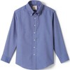 Lands' End School Uniform Kids Long Sleeve Oxford Dress Shirt - 2 of 4
