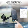 iHome 3-in-1 Magnetic Wireless Charging Car Mount, 15W Fast Charge, Flexible Vent, Dash & Windshield Mount - 4 of 4