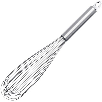 Cuisipro 8 Inch Stainless Steel Balloon Whisk Ball Solid Handle