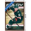 Trends International NHL Minnesota Wild - Matt Boldy 23 Framed Wall Poster Prints - 3 of 4