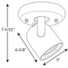 Progress Lighting Prescott 1-Light Ceiling Mount, Urban Bronze, No Shade - 2 of 2