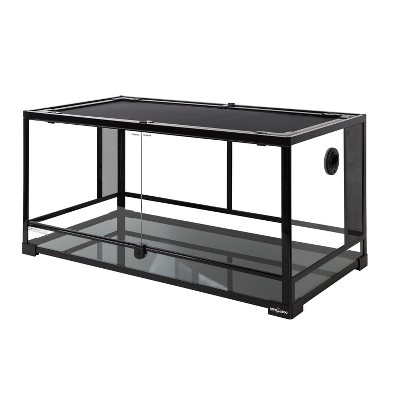 REPTI-ZOO Front Double Doors Opening Glass Terrarium-40 Gallon