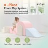 KIDKII Lux Play Set 8-Piece Foam Climbing & Motor Skill Play Kit, Pastel Mix - 2 of 4