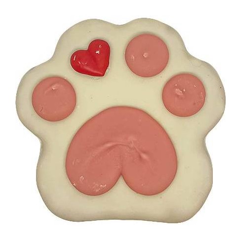 Molly's Barkery Paw with Heart Apple and Cinnamon Flavor Dog Treats - 2oz - image 1 of 3