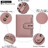BEAFUP Small Wallet for Women,Rfid Blocking Genuine Leather Bifold Wallet Holder for Women with Zipper Coin Pocket 2 ID Windows - 2 of 4