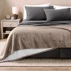 Faux Shearling Fleece Blanket by Bare Home - 2 of 4