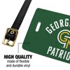 George Mason University Patriots Logo Luggage ID Tags Suitcase CarryOn Cards  Set of 2 - 2 of 4