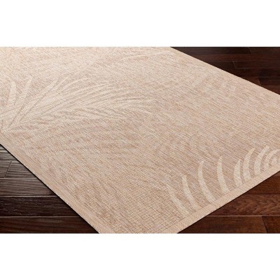 Algona Coastal Beige Polypropylene 5'3" x 7' Area Rug