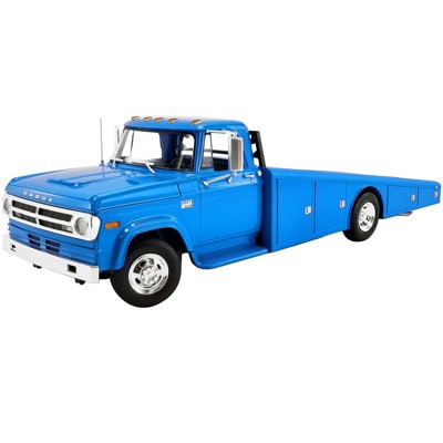 1970 Dodge D-300 Ramp Truck Corporate Blue Limited Edition to 632 pieces Worldwide 1/18 Diecast Model Car by ACME