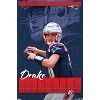 Trends International NFL New England Patriots - Drake Maye 25 Unframed Wall Poster Prints - 4 of 4