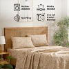HLC.ME Floral Multi-Piece Bed Sheets Set - Wrinkle Resistant & Ultra Soft - Fits Mattresses up to 15 Inches Deep - 4 of 4