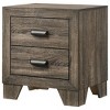 CAVINAS 2/4-Drawer Chest of Drawers for Bedroom,Wooden Bedroom Storage Cabinet,Rustic Bedroom Dresser,1 Piece - 2 of 4