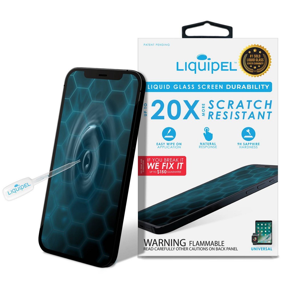 Liquipel - Liquid Glass Screen Protector for all phones - Transparent