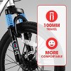 RISOKEYS 20 Inch Kids' Bike - Mountain Bike for Ages 8-12 Years Old Boys & Girls,7 Speed Kids' Bicycles, Front Suspension Disc U Brake - 4 of 4