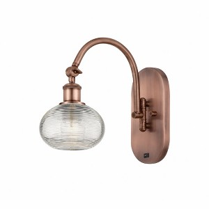 Ithaca - 1 Light Arm Swivels Side to Side Wall Sconce In Industrial Style-10.5 Inches Tall and 6 Inches Wide - 1 of 1